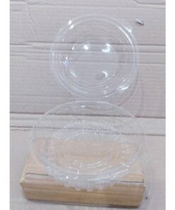 Alternative view of PG - R4 (PET) กล่องใสเบเกอรี่ทรงกลม ยี่ห้อเพนกวิน ฝาล็อค ไม่เป็นไอน้ำ ยกลัง 300 ชิ้น