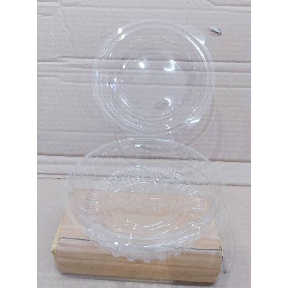 PG - R4 (PET) กล่องใสเบเกอรี่ทรงกลม ยี่ห้อเพนกวิน ฝาล็อค ไม่เป็นไอน้ำ ยกลัง 300 ชิ้น - Image 2