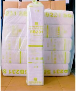 Alternative view of (ยกหิ้ว 10 แพค) โฟม SB 231 แพคละ 100 ชิ้น ถาด ขนาด 17x17x2 cm.