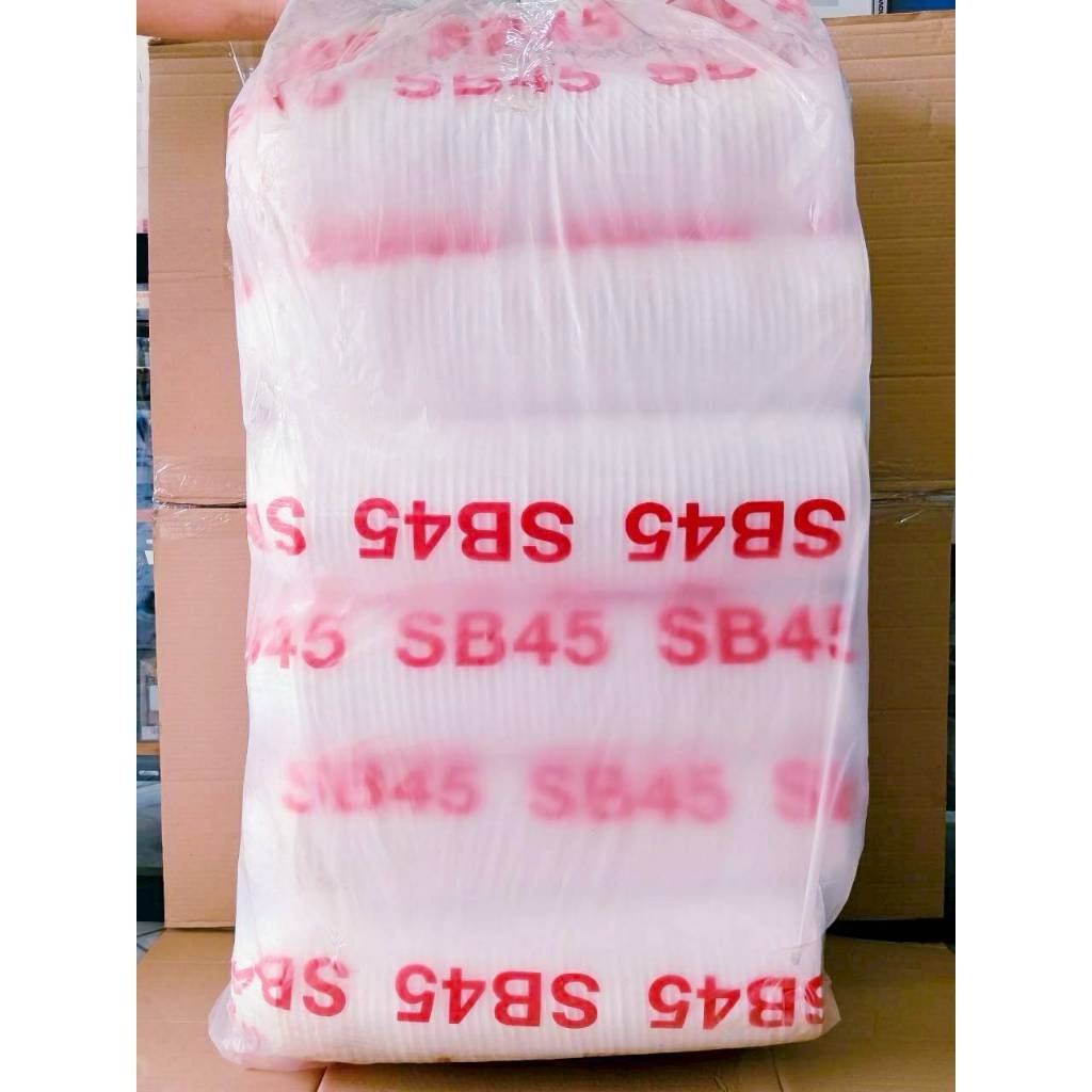 (ยกหิ้ว 10 แพค) โฟม SB 45 แพคละ 100 ชิ้น ชามก้นหอย ขนาด 6x17 cm. - Image 3
