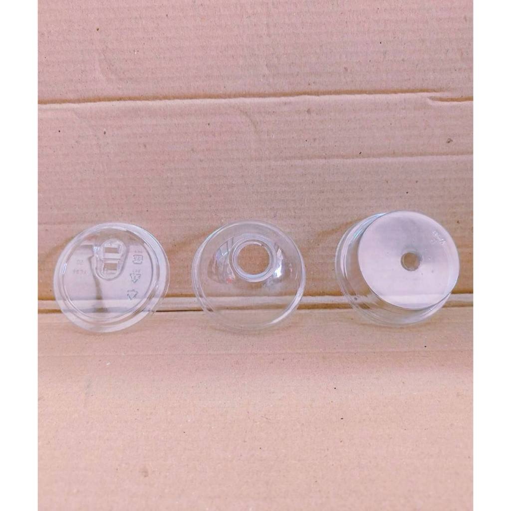 ฝาแก้วพลาสติก ฝา โดม,ฮาฟ,ยกดื่ม ปาก 98 mm. ยี่ห้อKK CUP , YYE ยกลัง 1,000 ชิ้น - Image 6