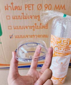 Alternative view of ฝาโดม ปาก 90 mm. เจาะรูวงกลม ยี่ห้อSB ยกลัง 2,000 ชิ้น