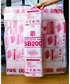 Alternative view of (ยกหิ้ว 10 แพค) โฟม SB 200 แพคละ 100 ชิ้น ถาด ขนาด 20x20x1.5 cm.